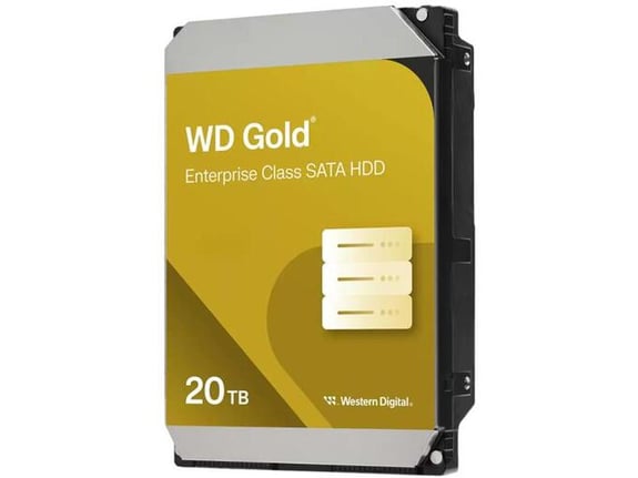 WD 3,5" HDD zunanji trdi disk Gold/20 TB/SATA/WD203KRYZ
