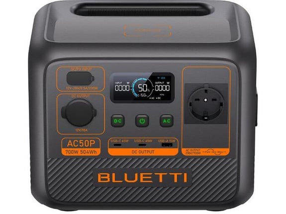 BLUETTI powerbank AC50P, 504 Wh, 700 W