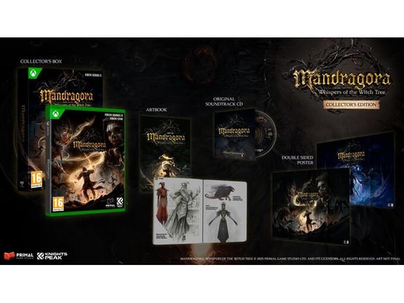 ATARI Mandragora: Whispers of the Witch Tree Collector's Edition, Blu-ray