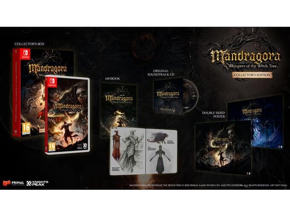 ATARI Mandragora Whispers of the Witch Tree Collector’s Edition, Cartridge