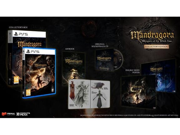 ATARI Mandragora: Whispers of the Witch Tree Collector's Edition, Blu-ray
