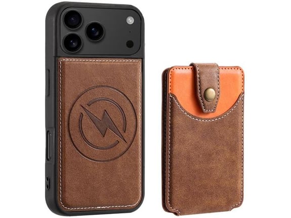 CHAMELEON ovitek za usnjen TPUL Chester Apple iPhone 17 Pro Max, usnjen izgled