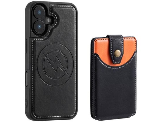 CHAMELEON ovitek za usnjen TPUL Chester Apple iPhone 17, črn