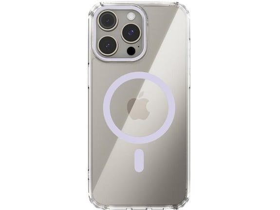 CHAMELEON ovitek za gumiran TPU Magnetic MagSafe Apple iPhone 15 Pro, vijoličen