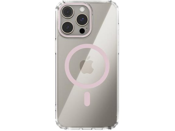 CHAMELEON ovitek za gumiran TPU Magnetic MagSafe Apple iPhone 15 Pro Max, roza