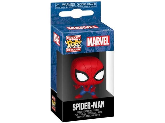 FUNKO pocket pop keychain marvel new classics spider-man obesek
