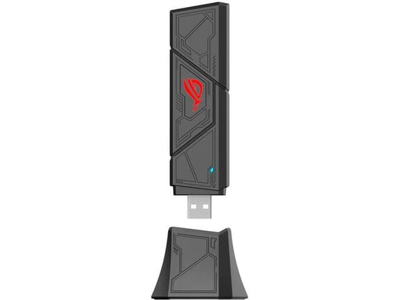 ASUS USB adapter, Wi-Fi 7, tri band, WPA3, ROG USB-BE92