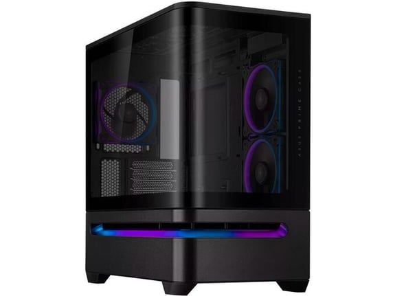 ASUS ohišje za namizni računalnik Prime AP202 ARGB TG, MicroATX, 90DC00P0-B19000