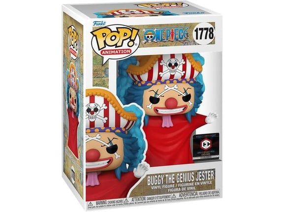 FUNKO pop animation: one piece - buggy (post time-skip)