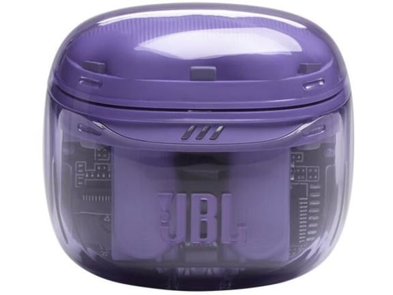 JBL brezžične ušesne slušalke z mikrofonom Tune Flex 2 Ghost edition, vijolična, ANC
