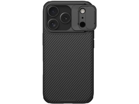 NILLKIN ovitek za PC CamShield Pro iPhone 17 Pro, črna