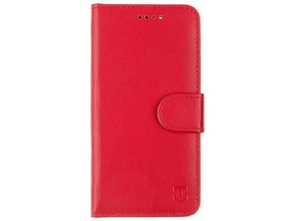 Tactical preklopna torbica Fancy Diary gladka Samsung Galaxy A17 - rdeča