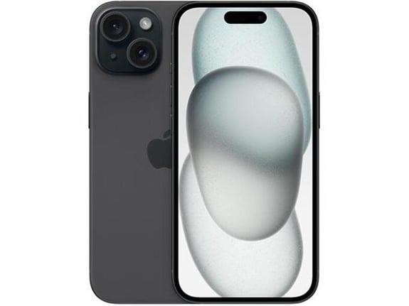 APPLE Pametni telefon iPhone 15 128GB - črn
