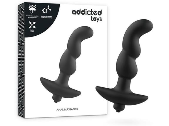 ADDICTED TOYS ANAL Stimulator Prostate Addicted Toys Model 2 Black