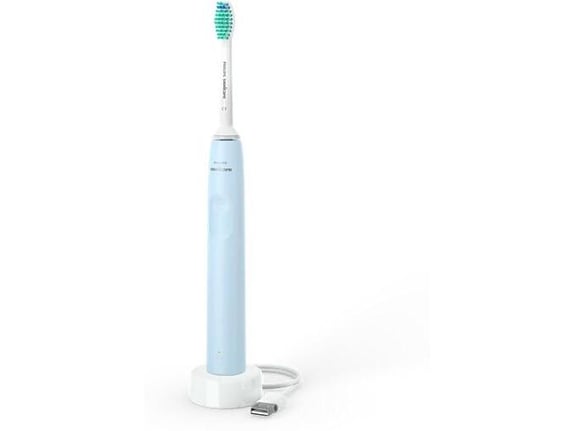 PHILIPS Sonicare 2100 Series HX3651/12 – sonična zobna ščetka, 31 000 vibracij/min, 14-dnevna baterija, SmartTimer + QuadPacer