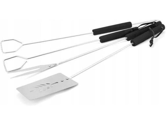 MIRPOL orodje za peko na žaru AE182, 3kos