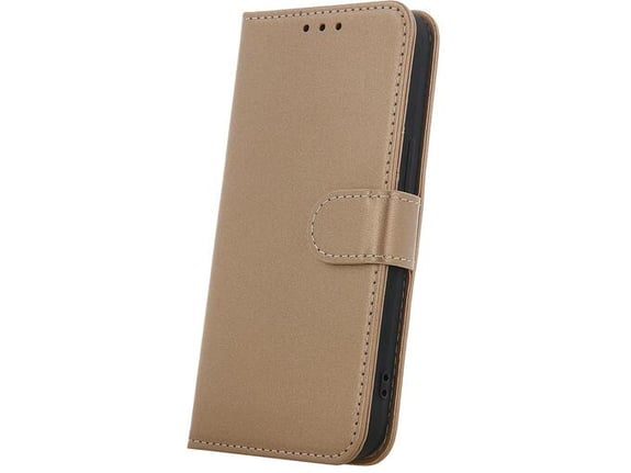 ONASI preklopna torbica Fancy Diary gladka Samsung Galaxy A17 - zlata