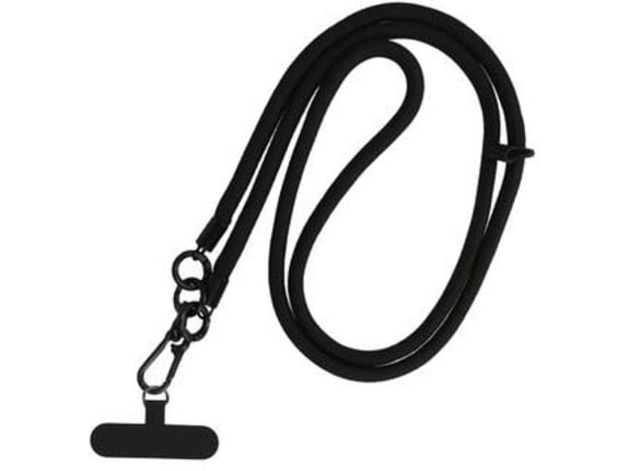 ONASI vrvica za telefon (brez ovitka) - črna