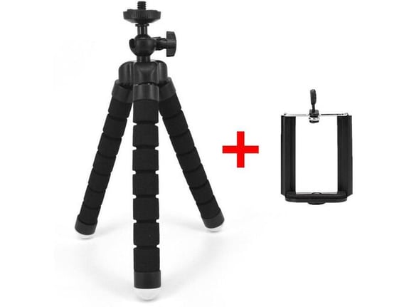 ONASI tripod stojalo za snemanje posnetkov in slikanje - črn