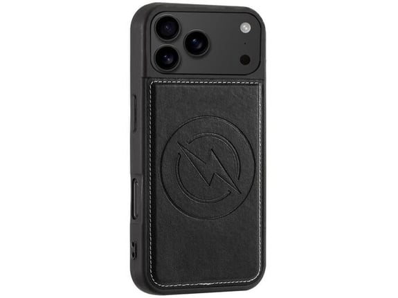 CHAMELEON ovitek za usnjen TPUL Chester Apple iPhone 17 Pro Max, črn