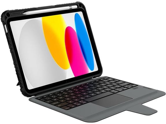 NILLKIN Case Bumper s tipkovnico za Apple iPad 10,9 inch 2022, 11 inch 2025 - črn