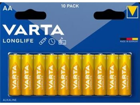 Varta baterije LongLife LR6 Alkalna AA 1,5V (10 kos)