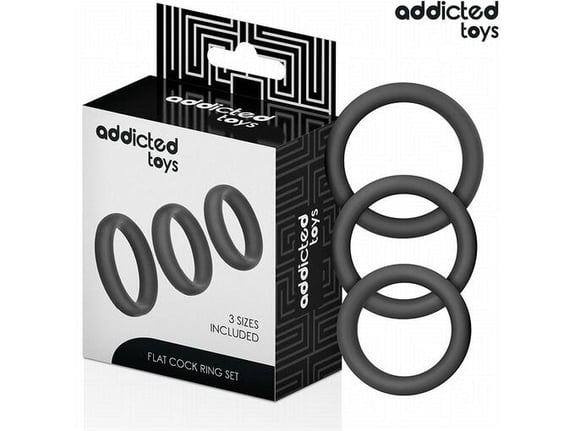 ADDICTED TOYS COCK Komplet Erekcijskih ObroČkov Addicted Toys Iv