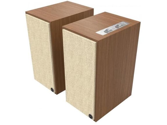 KLIPSCH aktivni zvočnik par Heritage The Sevens, 200 W RMS, HDMI ARC/USB/optika/RCA/AUX/Bluetooth 5.0, oreh