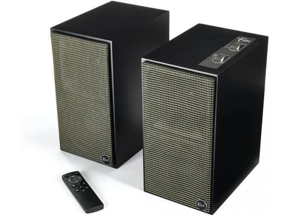 KLIPSCH aktivni zvočnik par Heritage The Fives, 160 W, Bluetooth HDMI ARC USB optični RCA AUX, mat črna