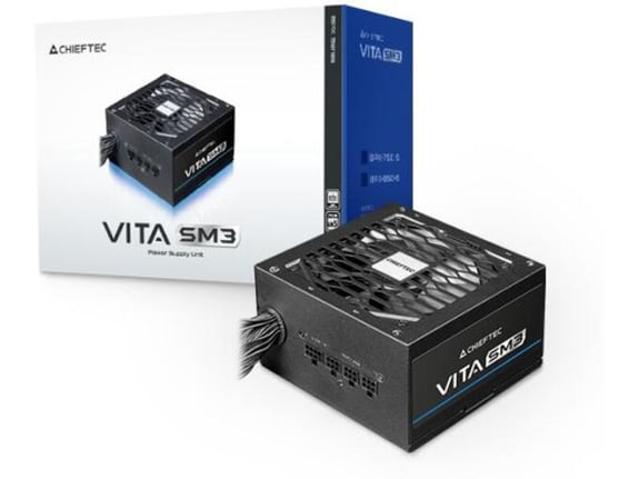 CHIEFTEC napajalnik polmodularni Vita SM3 ATX, 850 W, BPX-850-C
