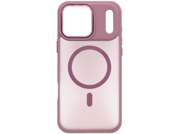 CHAMELEON ovitek za gumiran TPU Magnetic Blur Apple iPhone 17 Pro Max, roza