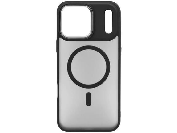 CHAMELEON ovitek za gumiran TPU Magnetic Blur MagSafe iPhone 17 Pro, črn