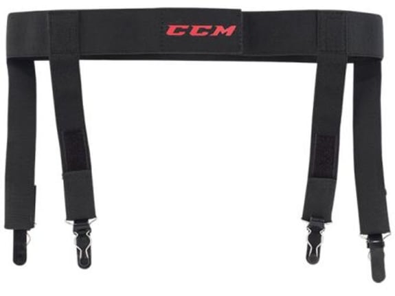 CCM Hokejska podveza CCM JR (Ena velikost, Črna)