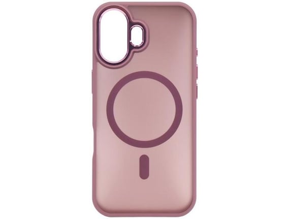 CHAMELEON ovitek za gumiran TPU Magnetic Blur MagSafe Apple iPhone 17, roza