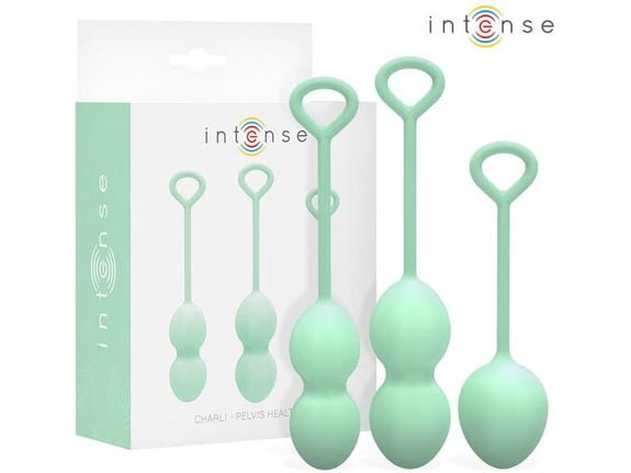INTENSE Komplet Vaginalnih Kroglic Charli Green