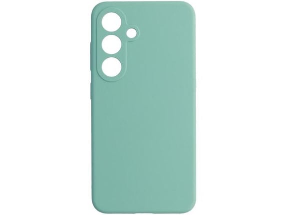 ONASI ovitek za silikonski MagSafe RainBow Liquid Samsung Galaxy S25 FE, svetlo moder