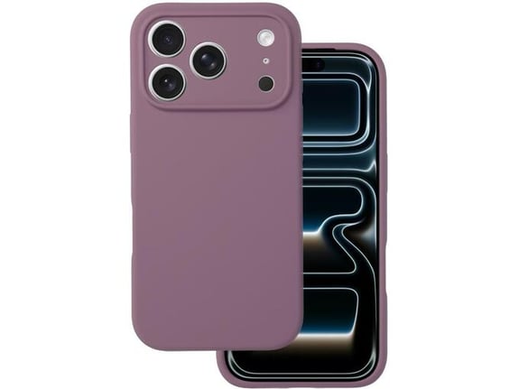 ONASI silikonski ovitek za iPhone 17 Pro, vijolična