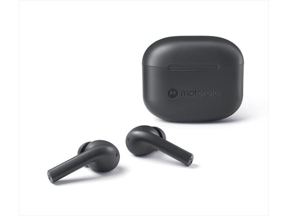 MOTOROLA brezžične ušesne slušalke z mikrofonom Buds 065, črna