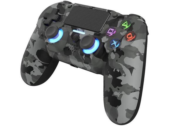 DRAGONSHOCK brezžični kontroler MIZAR+ za PS4/PC/mobilne naprave, siva camo