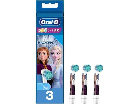 ORAL-B Kids 3+ Frozen nadomestne glave z motivom Ledenega kraljestva (3x)