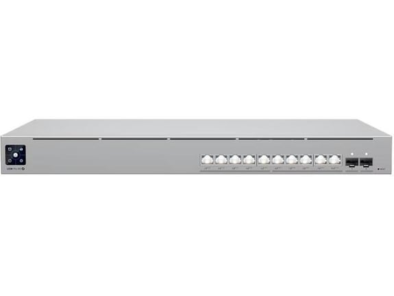 UBIQUITI mrežno stikalo USW-Pro-XG-10-PoE-EU, 12-port, siva