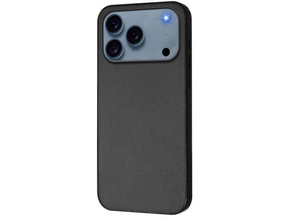 CHAMELEON ovitek za gumiran TPUL Nude Apple iPhone 17 Pro, črn
