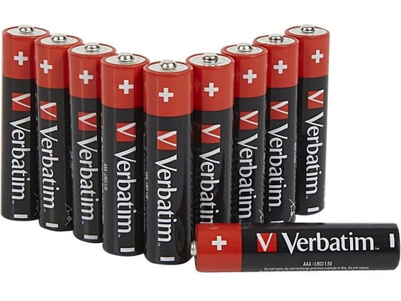 Verbatim baterije LR03 HR6-49504 Alkalne AAA 1,5V (24 kos)