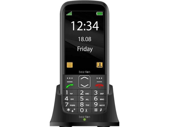 Beafon SL270 telefon na tipke za starejše - črn