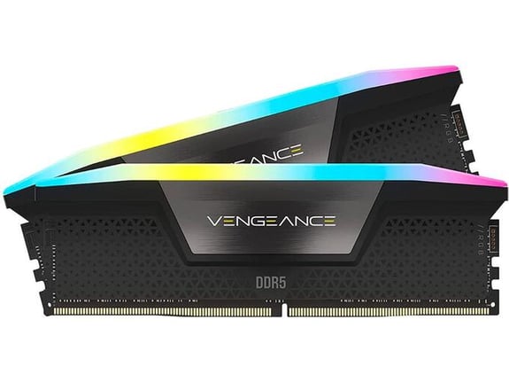 CORSAIR pomnilnik - RAM Vengeance RGB/DDR5/64 GB/6400 MHz/CL42/DIMM/CMH64GX5M2B6400C42