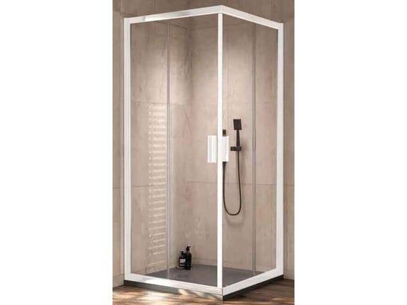 KOLPA-SAN kotna tuš kabina Venus Q White, bela, 90x90x200 cm, Q 90 WH/1
