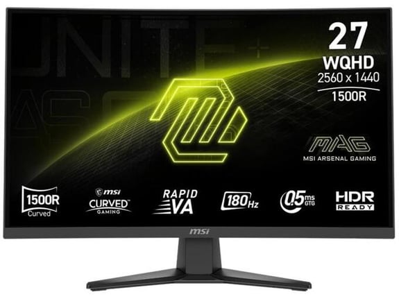 MSI MAG ukrivljen gaming monitor MAG 275CQF E18, MONMSI00075, VA, 27inch