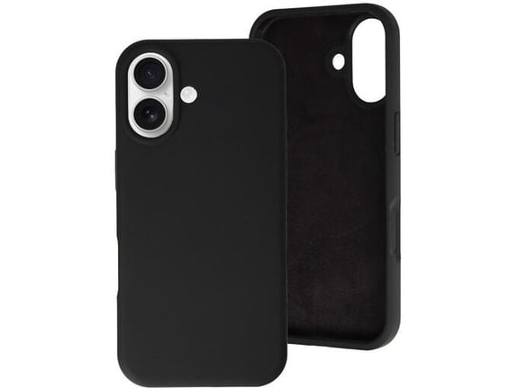 ONASI ovitek za silikonski iPhone 17, mat črna