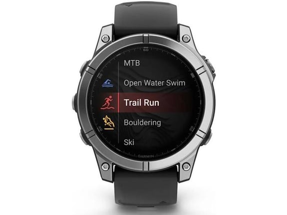 GARMIN pametna ura Fenix E, 47 mm, črna