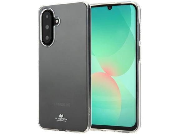 GOOSPERY ovitek za silikonski Jelly Samsung Galaxy A56, prozoren